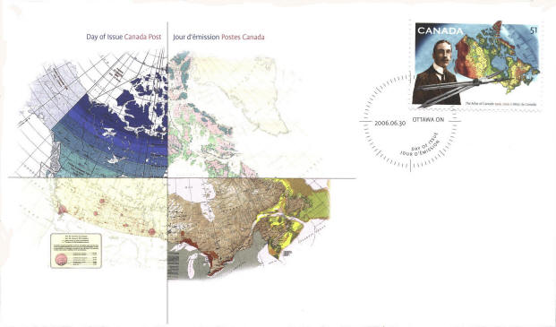 SCN Atlas of Canada - First Day Cover